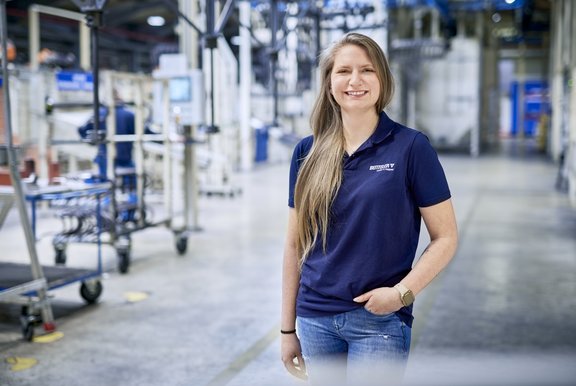 BENTELER Automotive Werksmitarbeiterin